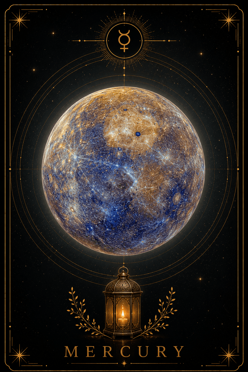 Mercury oracle card