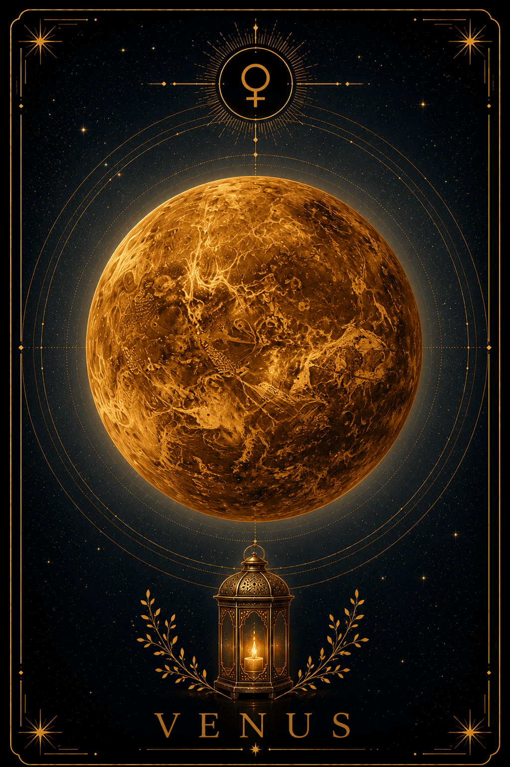 Venus oracle card