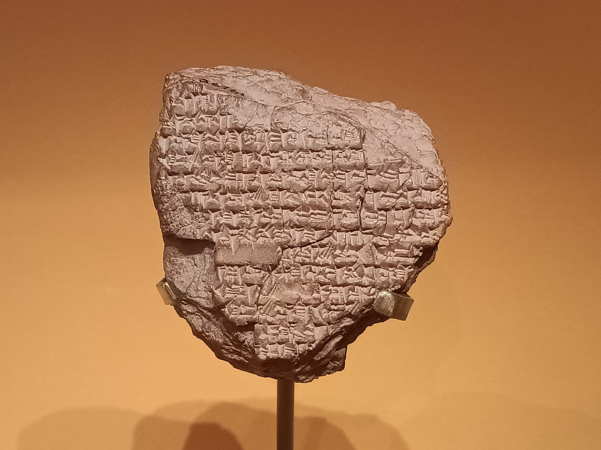 Babylonian cuneiform clay tablet known as an Astronomical Diary